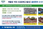 경기도 특사경, 폐기물 불법 처리 사업장 적발